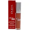 Image de Pupa Milano, Rouge à lèvres + gloss, Miss Pupa Gloss tender apricot (201 Tendre abricot)