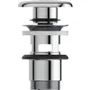 Image de Ideal Standard, Installation sanitaire : accessoires, IDS Vanne à poussoir STRADA II AquaBlade chr small carrée pour lave-mains