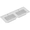 Image de Ideal Standard, Lavabo, IDS Meuble double vasque STRADA II 1240x460x180mm blanc I+ (460 mm, 1240 mm)