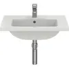 Image de Ideal Standard, Meuble sous-lavabo, IDS Lavabo pour meuble i.life S komp. m ÜL 1 HL 610x385x180mm blanc (61 x 38.50 x 38.50 cm)