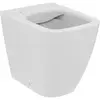 Image de Ideal Standard, Cuvette toilettes + bidet, IDS WC au sol à chasse d'eau profonde i.life S 355x480x400mm, sans rebord blanc