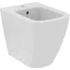 Image de Ideal Standard, Cuvette toilettes + bidet, IDS Bidet sur pied i.life S 355x480x400mm Blanc