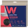 Image de Whirlpool WPRO Kulfilter til Emhaette, Filtre pour hotte, Noir