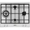 Image de Smeg Table De Cuisson à Gaz Selezione P261xgh 60 Cm