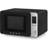 Image de Smeg MOC02BLMEU, Micro-ondes, Noir, Gris, Argent