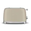 Image de Grille-pain Smeg TSF011MLMEU 2 fentes Toaster 950 W Beige Lin