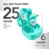 Image de Cellularline Music Sound Flow Casque intra-auriculaire sans fil pour la musique et les appels Bluetooth Vert (Pas de réduction du bruit, 25 h, Sans fil), Écouteurs, Vert