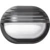 Image de PiL, Éclairage d'extérieur, Prisma 300275 Applique murale IP44 A 1 x 60W E27, noir (E27, IP44)