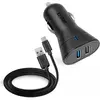 Image de SBS Kit de chargement voiture USB type C, Adaptateur pour véhicule, Noir