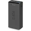 Image de SBS Banque de puissance Fast Charge (20000 mAh, 10 W, 74 Wh), Chargeur de secours, Noir