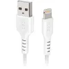 Image de Câble de données et de charge USB - Lightning Blanc