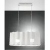 Image de Fabas Luce, Suspension, Suspension Glicine E27 2000x300mm blanc (E27)