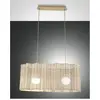 Image de Fabas Luce, Suspension, Suspension Glicine E27 2000x300mm or (E27)