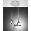 Image de Fabas Luce, Suspension, Suspension Tris E27 Ø520mm Gris (E27)