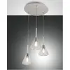 Image de Fabas Luce, Suspension, Suspension Tris E27 Ø520mm Transparent (E27)