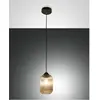 Image de Fabas Luce, Suspension, Suspension Aston E27 Ø140mm Ambre (E27)