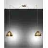 Image de Fabas Luce, Suspension, Suspension Glow E27 3500x7000mm laiton (E27, 3500 lm)