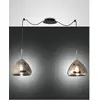 Image de Fabas Luce, Suspension, Suspension Glow E27 3500x7000mm chromé (E27, 3500 lm)