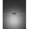 Image de Fabas Luce, Applique + plafonnier, Applique murale LED Nala noire IP44 20W 336129101 (1820 lm)