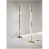 Image de Fabas Luce, Lampadaire, Lampadaire LED Ling 36W Blanc chaud Laiton (4320 lm)