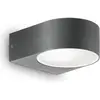 Image de Ideal lux, Éclairage d'extérieur, IKO Applique E27 dimmable Anthracite IP54 018515 (E27, IP54)