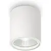 Image de Ideal lux, Applique + plafonnier, GUN Plafonnier GU10  110mm dimmable Blanc IP44 122663 (GU10)