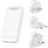 Image de Celly UNIVERSAL TC 65W EU/UK/AUS/US (65 W), Chargeur USB, Blanc