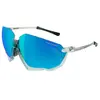 Image de Scicon, Lunettes de sport, Aerojet (Crystal Gloss, Bleu), Transparent, Bleu