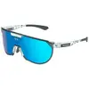 Image de Scicon, Unisexe, Lunettes de sport, AEROTRAIL cykelbriller crystal gloss/multimirror blue (Crystal Gloss, Multimirror Blue), Bleu