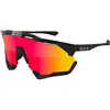 Image de Scicon, Hommes, Lunettes de sport, Aeroshade XL SCNPP black gloss (Noir brillant, multimirror red), Multicolore, Rouge, Noir