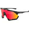 Image de Scicon, Unisexe, Lunettes de sport, lunettes aeroshade xl scnpp carbon matt (multimirror red), Multicolore