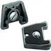 Image de Manfrotto 384PL-14, Plaque de serrage rapide 1/4 (Plateau à dégagement rapide), Trépied : accessoires, Gris, Noir