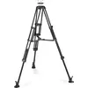 Image de Manfrotto Alu Twin MS Tripod 100/75mm (Métal), Trépied, Argent