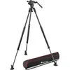 Image de Manfrotto 612 & CF Fast Sing Leg Tripod (Carbone), Trépied, Noir