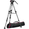 Image de Manfrotto 509 & CF Twin Fast 2n1 (Matières plastiques), Trépied, Noir