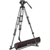 Image de Manfrotto 504X Trépied vidéo à inclinaison fluide (Métal), Trépied, Noir
