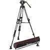 Image de Manfrotto Tête Vidéo Fluide Avec Trépied Double Rapide En Aluminium 645 504x
