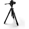 Image de Manfrotto One Alu w/500X Tête fluide (Métal), Trépied, Noir