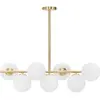 Image de Mauro Ferretti, Applique + plafonnier, Plafonnier Glamy 7 lumières