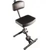 Image de Quik Lok Quiklok Tabouret Siège Repose-pieds Dossier (Chaise de musicien), Instrument : accessoires, Noir