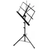 Image de Quik Lok Quiklok Stand de musique léger avec sac en nylon, Pupitre, Noir