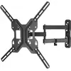 Image de Link STAFFA TV/MONITOR FINO A 50 VESA MAX25KG/400*400/ 3 SNODI (Mur, 25 kg, 23" - 50"), Support mural pour TV, Noir