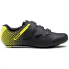 Image de Northwave, Hommes, Chaussures de cyclisme, Core 2 (42), Noir, Jaune