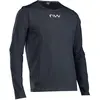 Image de Northwave, Hommes, Maillot de cyclisme, Maillot de cyclisme manches longues Crew Pro (S), Noir, S