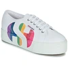 Image de Baskets basses Superga 2790-COTWPRINTEDLOGOGLITTER femme