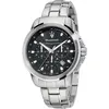 Image de Maserati, Montre, Successo, Argent, (Chronographe, Montre analogique, 44 mm)