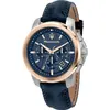 Image de Maserati, Montre, Successo, Bleu, (Chronographe, 44 mm)
