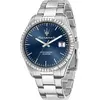 Image de Maserati, Montre, Competizione bib tight hommes, Argent, (Horloge analogique, 43 mm)