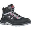 Image de U-Power, Chaussures de travail, Botte de sécurité Cross taille 46 noir/gris/rouge S3 SRC EN ISO 20345 cuir velours/matériau mesh (S3, 46)