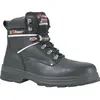 Image de U-Power, Chaussures de travail, Bottes de sécurité Performance taille 45 noir S3 SRC CI EN ISO 20345 cuir lisse (S3, 45)